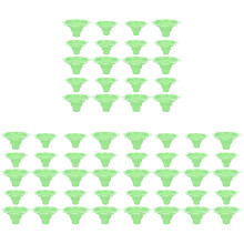 60St Veilige Groene Pet Ice Cream Cups Voor Feest En Dagelijks Gebruik