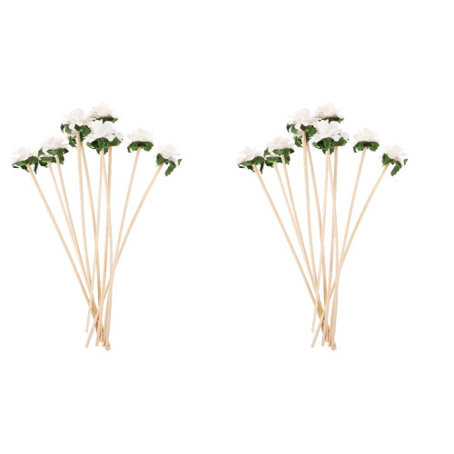 20St Gekleurde Papierbloem Aroma Diffuser Sticks Voor Thuisgebruik