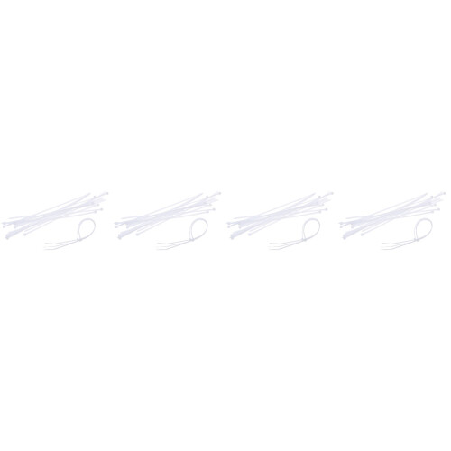 4000St Flexibele Nylon Kabelbinders Wit Zelfsluitend Voor Kabels 2