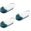3St Duurzame Witte Dumpling Presser, Voor Keuken En 6