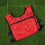 30St Rood Trainingshesje Voetbal Loszittend Ademend Polyester 11