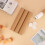 12 Pcs Round Poster Tubes 5.3x30cm Kraft 6