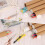 12 Pcs Round Poster Tubes 5.3x30cm Kraft 4