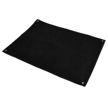 Moral-Embleme Militäraufnäher Display-Panel Wandhalter Schwarz-Finish