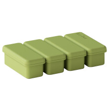 (Green) Silikon-Eiswürfelform, spülmaschinenfest