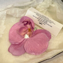 (1) Orchid Hair Clips for Women - Lightweight Gift