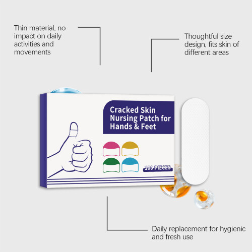 Moisturizing Hand & Foot Care Pads - 100 Sheets 1