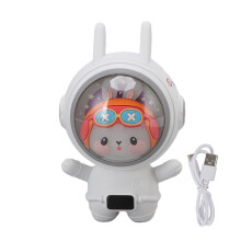 Proiector de galaxie cu astronaut pentru nopți de vis, lumină nebuloasă multicoloră cu lumină de noapte portabilă cu încărcare USB, proiector