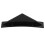 Rear Bumper Diffuser ABS Curved Glossy Black Spoiler Shark Fin 4pcs Universal 7