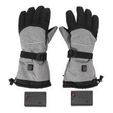 Beheizbare Lederhandschuhe, warme elektrische Reithandschuhe für den Winter