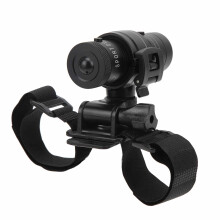 Wasserdichter Fahrradhelm mit Sportkamera 120 1080p HD Weitwinkel Schwarz