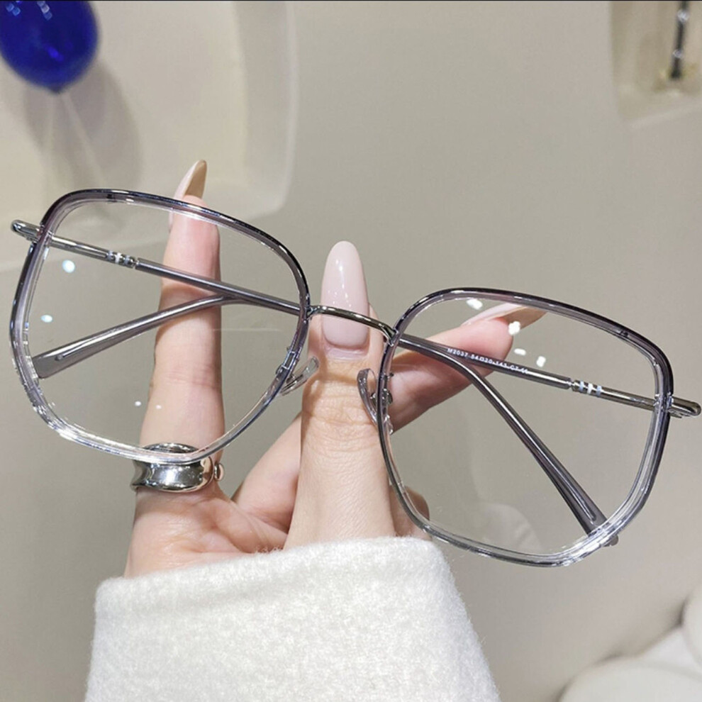 Dachuang Beauty Blue/Light (Through Ash, 250 Degrees) Blocking Glasses For Gaming & Reading