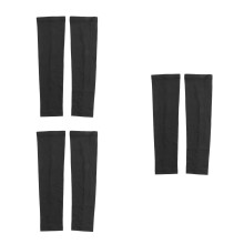 3Paren Zwarte Uv Arm Sleeves Zonwerend Ice Silk