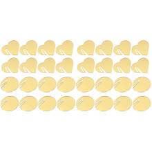 40St Herbruikbare Gouden Drinklabels Voor Unieke Feestdecoratie