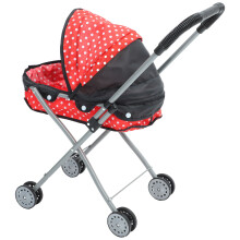 Draagbare Baby Poppenwagen Multi Kleuren Oxford Stof En Ijzer