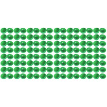 200St Plastic Openbare Groene Loterijballen Voor Feest En Decor