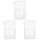 3St Siliconen Mp3 Cover Wit Modern Design Bescherming 1
