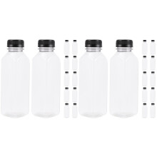24St Zwarte Flessen Voor Sap Plastic Volume En Herbruikbaar