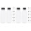 24Pcs Plastic Black Juice Bottles for Storage with Leak-Resistant Lids 1