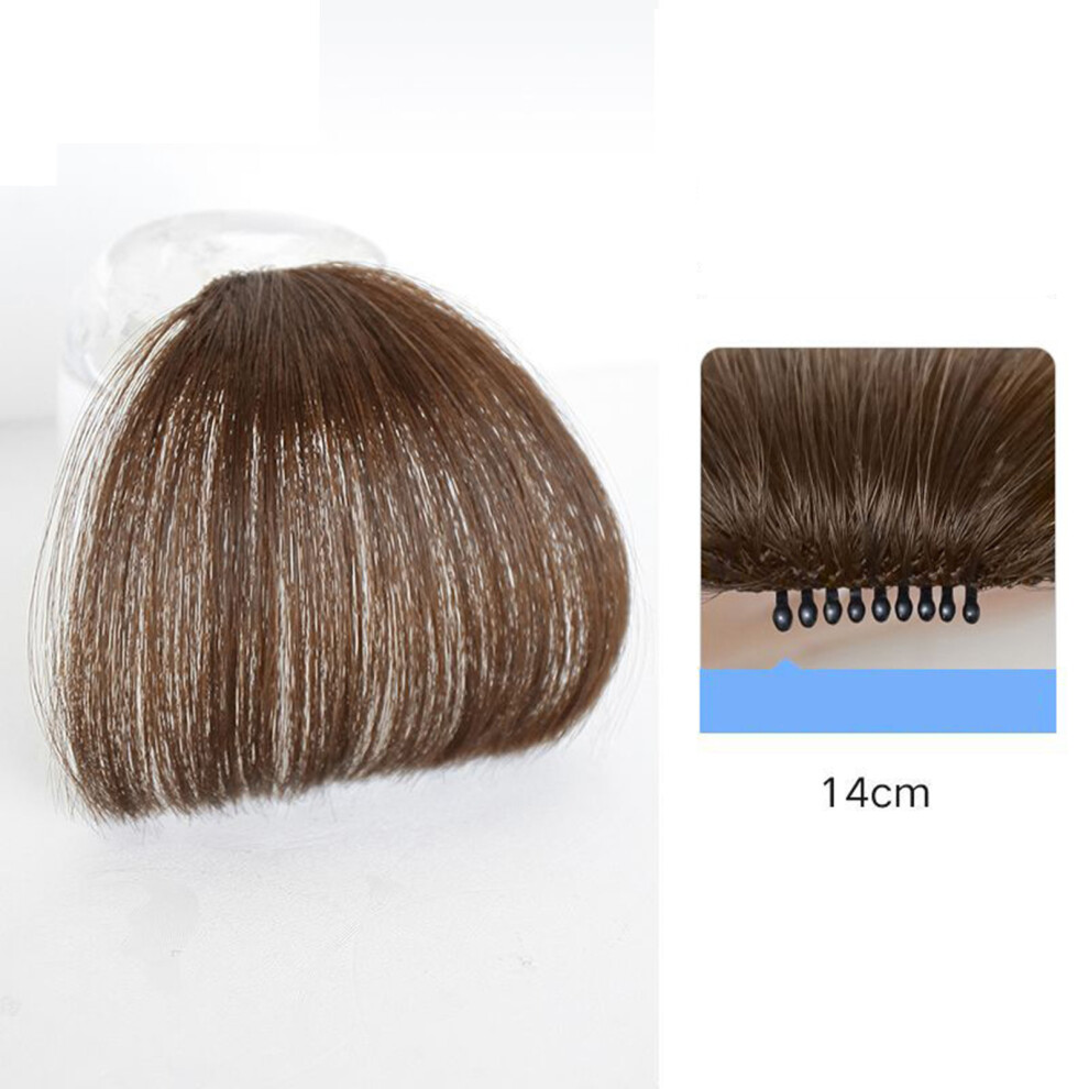 Dachuang Beauty Unisex Brown (No SideburnsãLight Ã) Natural Thickened Bangs Wig For Women