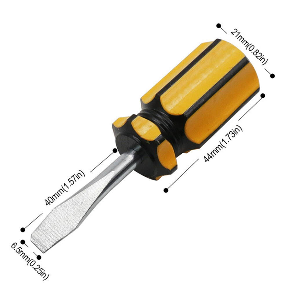 2Pcs Mini Screwdriver Set, Cross & Flat Heads 6265976173415