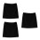3St Zwarte Elastische Kant Sliprok Polyester Onder Jurk 4
