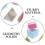 40Pcs Multi Color Detachable 3D Shapes Plastic Learning Toy for School 5