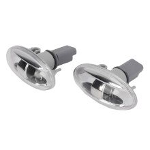 2Pcs 12V Side Indicator Repeater Light for Citroen, Peugeot, Toyota