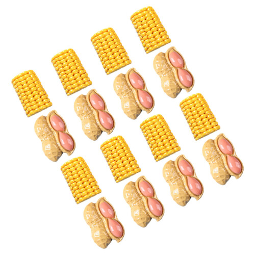 3Sets Realistisch Mini Model Resin Huisdecoratie 1
