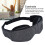 Breathable 3D Sleep Blindfold, Light Blocking Eye Shade, Soft Stretch 20-25CM 11