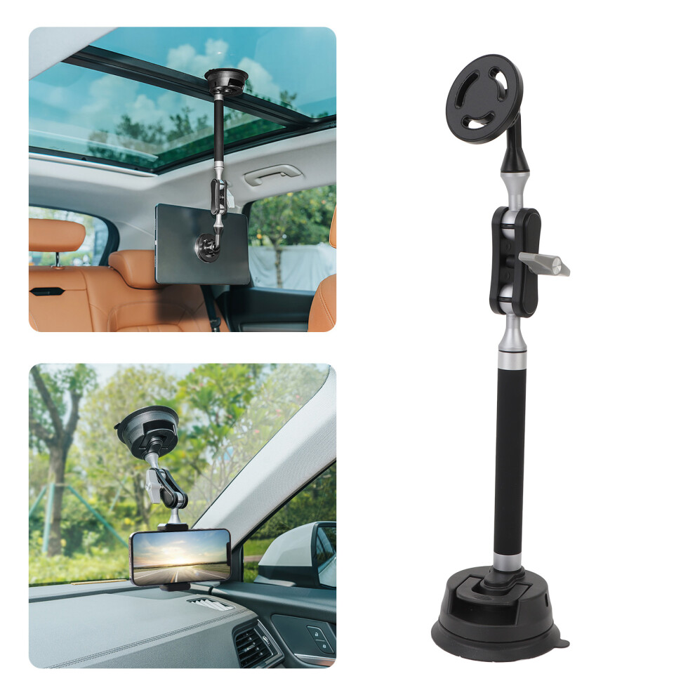 Aluminum Alloy Suction Cup Phone Holder Bracket For Sports Camera & Tablet 9341387735187