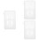 3St Siliconen Mp3 Cover Wit Modern Design Bescherming 6