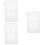 3St Siliconen Mp3 Cover Wit Modern Design Bescherming 7