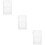 3St Siliconen Mp3 Cover Wit Modern Design Bescherming 9