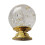 (White gold bottom, 1pc) Unique Bubble Glass Ball Cabinet Knobs for Drawers 1
