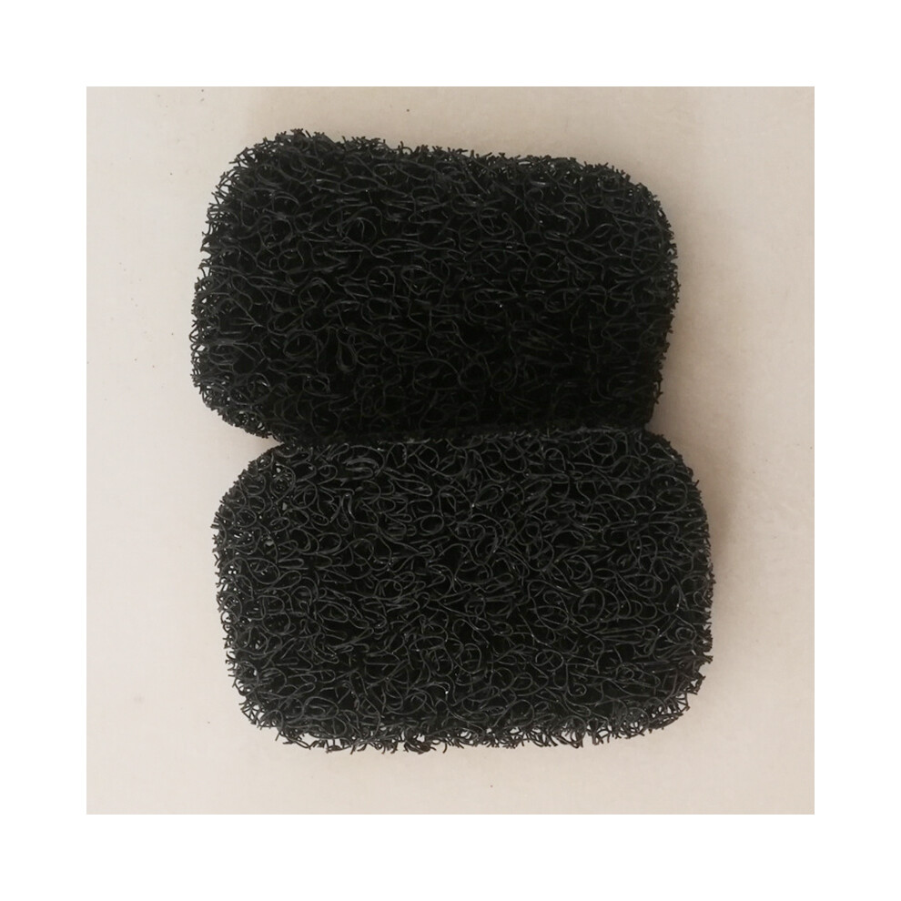Roc-Electron (Black) 4Pcs Soap Holder Pads For Bath & Kitchen