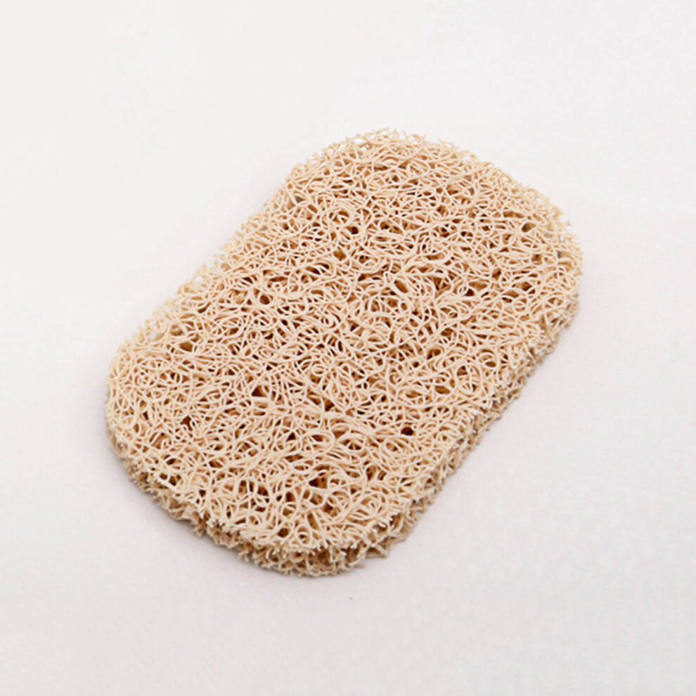 Dachuang Beauty (Beige Yellow) 4Pcs Soap Saver Pads For Bath & Kitchen