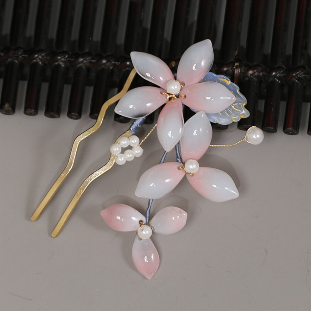 Dachuang Beauty Unisex (3) Vintage Flower Hairpin For Hanfu & Cheongsam