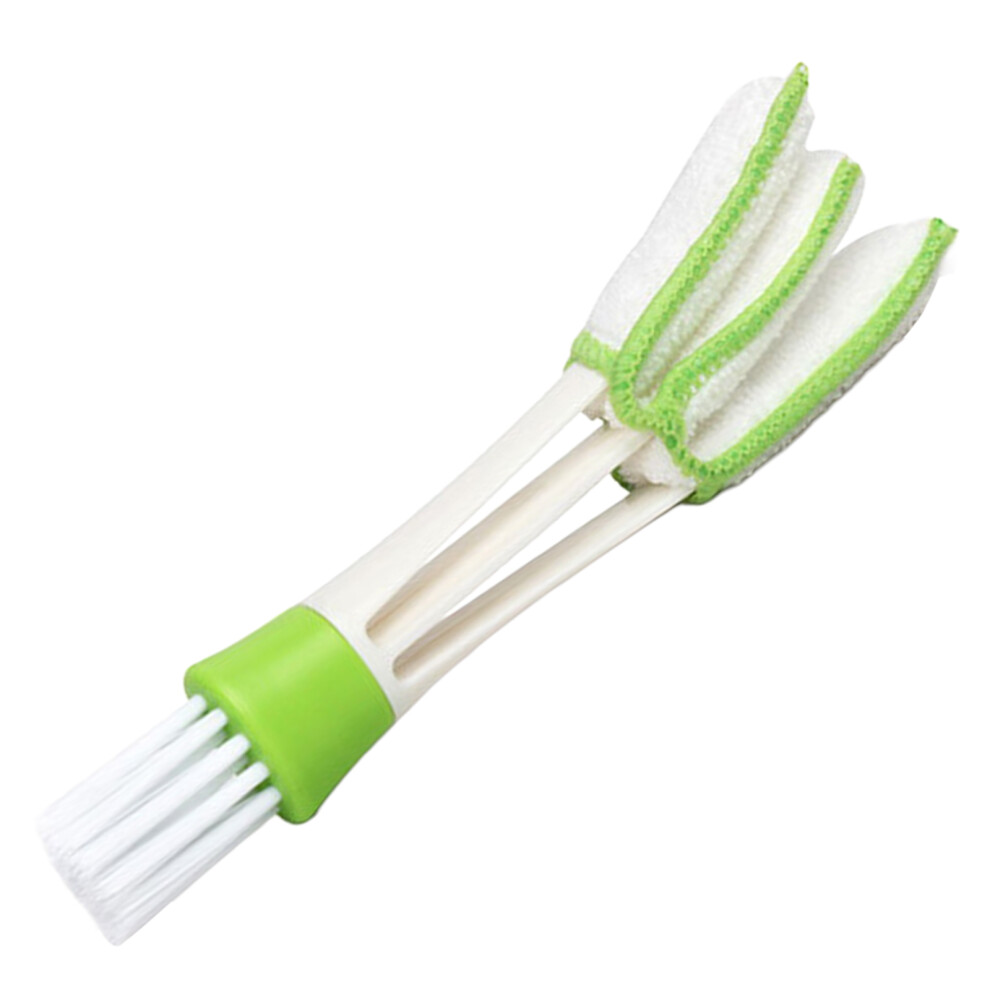 (Green) Car Vent Cleaner Brush - Mini Duster For Suv, Truck, Rv Green 6265976175907