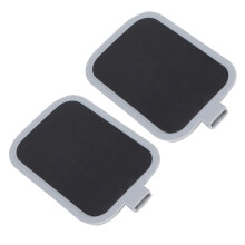 Heating Silicone Flat Patch Set for Home Physiotherapy, 2-Pack