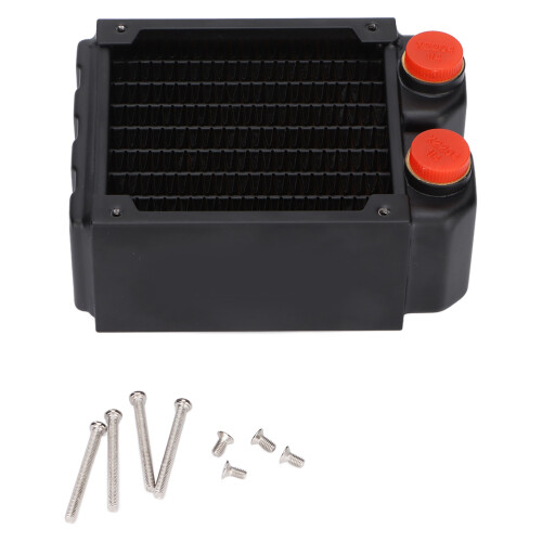 Copper Radiator TSRPH80 Water Cooled 45mm Double Layer Cooling Radiator 1