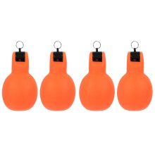 4St Heldere Handfluit PVC Voor Camping En Survival