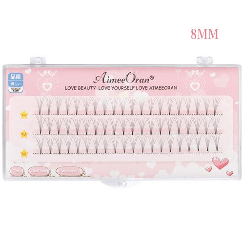(8mm) Faux Cils Doux Nu pour Maquillage Naturel 1