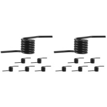 12Pièces Ressorts Robustes Noir Pour Cric Hydraulique 3 Tonnes