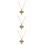 3St Elegante Gouden Olifant Strass Hanger Auto Decor Dames 4