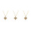3St Elegante Gouden Olifant Strass Hanger Auto Decor Dames 8