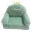 Kids' Foldable Green Dinosaur Sofa 17