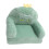 Green Dinosaur Foldable Child's Couch 1