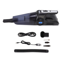 Aspirador portátil revolucionário, motor de 120 W, operação sem fio ecológica para carro, casa e escritório, remoção eficaz de pelos de