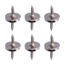 10er Set superdünner Scheibenlochmagnet, 15 mm Eisenmagnet für Wissenschaftsprojekte